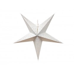 STELLA DI CARTA H.40cm BIANCA