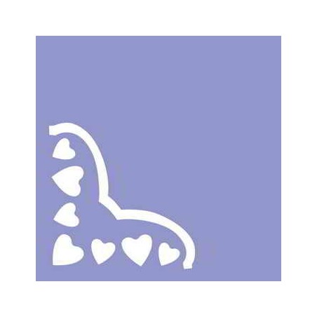 FUSTELLA 38mm ANGOLARE CUORI