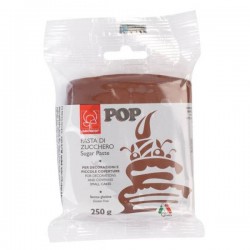 PASTA DI ZUCCHERO POP 250gr MARRONE