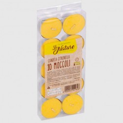 MOCCOLI PROFUMATI ALLA CITRONELLA 10pz