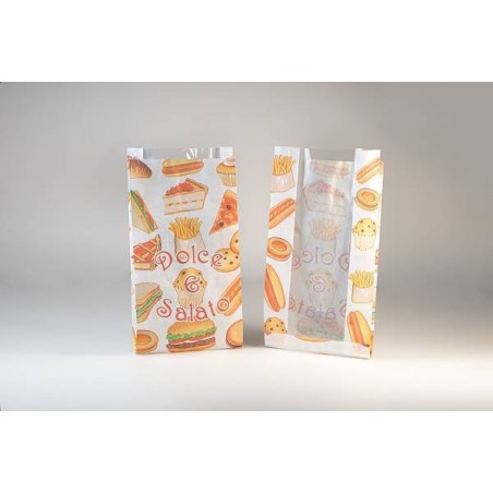 SACCHETTO FOCACCIA C/FINESTRA 1000PZ