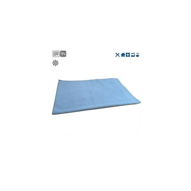 PANNO MICROFIBRA PAVIMENTI 50x70cm FLOOR BULK 280gr/mq BLU