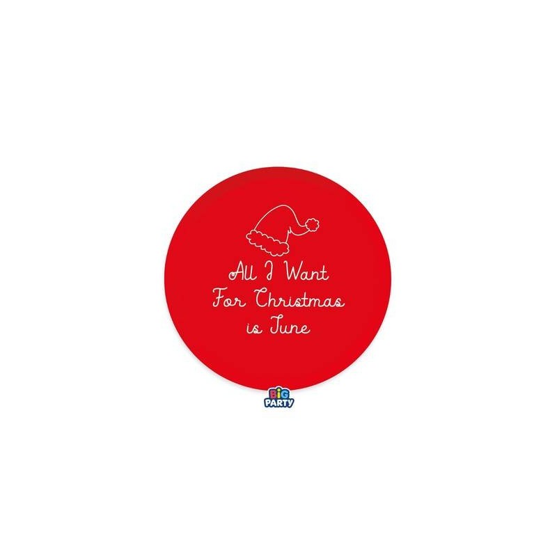 PIATTI PIANI ø24cm SPIRITO DEL NATALE 6pz