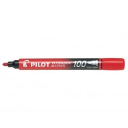 PILOT PERMANENT MARKER MK100 TONDA 1mm ROSSO