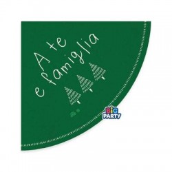 TOVAGLIOLI 33x33cm SPIRITO DEL NATALE 16pz
