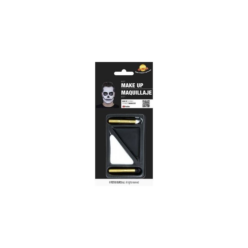 SET TRUCCO BIANCO/NERO