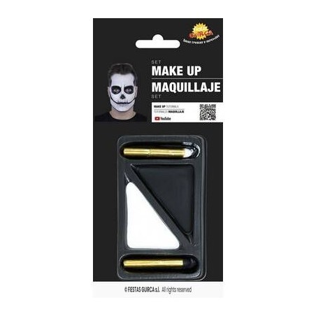 SET TRUCCO BIANCO/NERO
