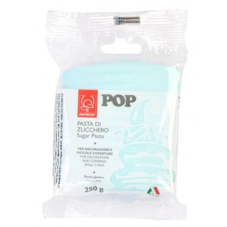 PASTA DI ZUCCHERO POP 250gr AZZURRO CONFETTO