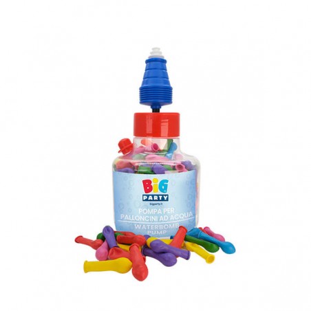 POMPA + 100 PALLONCINI BOMBE D'ACQUA