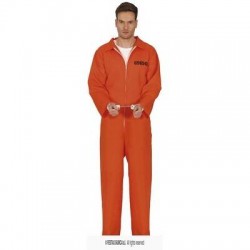 COSTUME UOMO CARCERATO TAGLIA TG.L 52-54