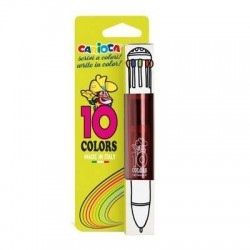 PENNA CARIOCA 10 COLORI FLUO
