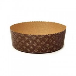 FORMA COTTURA PANETTONE BASSO 1000gr ø210x70mm 60PZ PB21070/LP