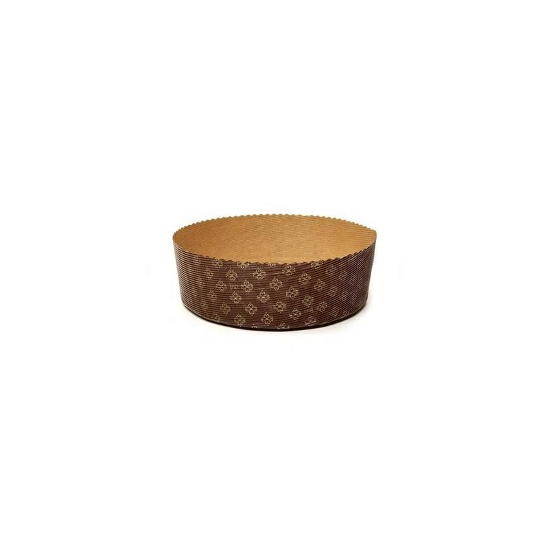FORMA COTTURA PANETTONE BASSO 1000gr ø210x70mm 60PZ PB21070/LP