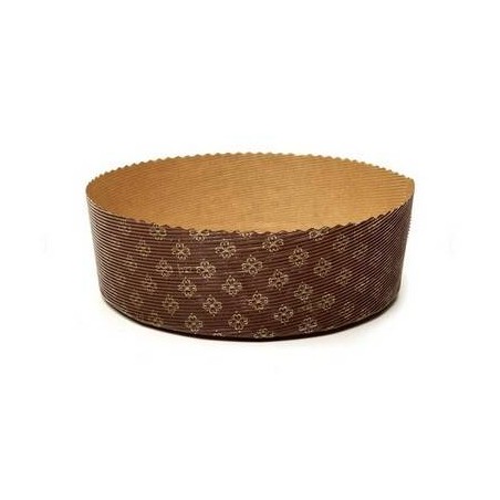 FORMA COTTURA PANETTONE BASSO 1000gr ø210x70mm 60PZ PB21070/LP