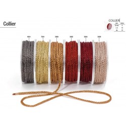 ROCCHETTO COLLIER ø5x15mt NERO-6001