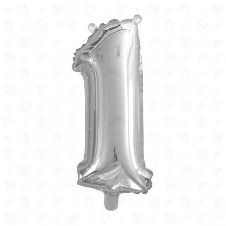PALLONE MYLAR N°1 40cm SILVER