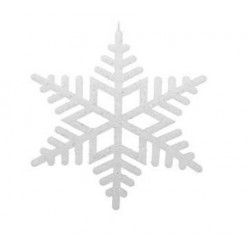 FIOCCO DI NEVE ø40cm BIANCO
