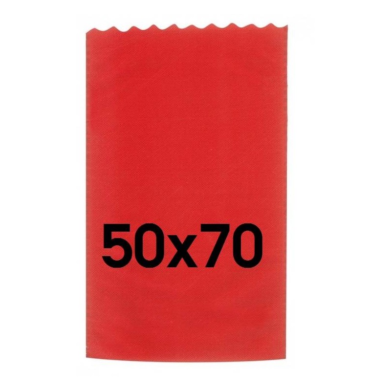 BUSTA REGALO TNT 50x70 12-ROSSO