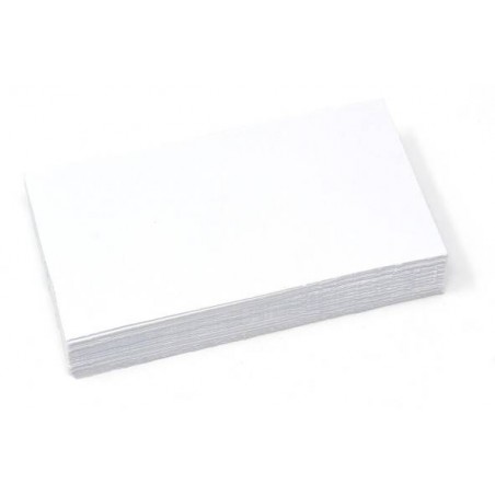 RETTANGOLO CARTONCINO BIANCO 9x5cm 50pz