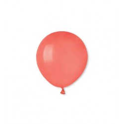 PALLONCINI COLOR 5" 12cm CORALLO 100pz