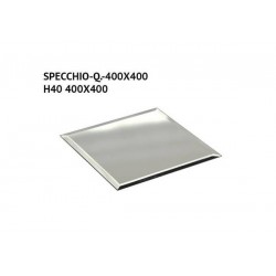 SPECCHIO QUADRATO VETRO 40x40cm H4mm