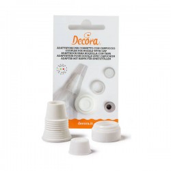 ADATTATORE BECCUCCIO STANDARD CON CAPPUCCIO DECORA