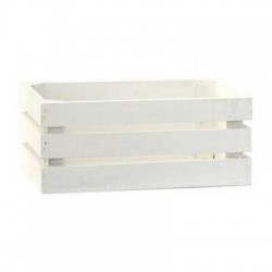 CASSETTA LEGNO BIANCA 20x13,5x8,5cm CASL2455