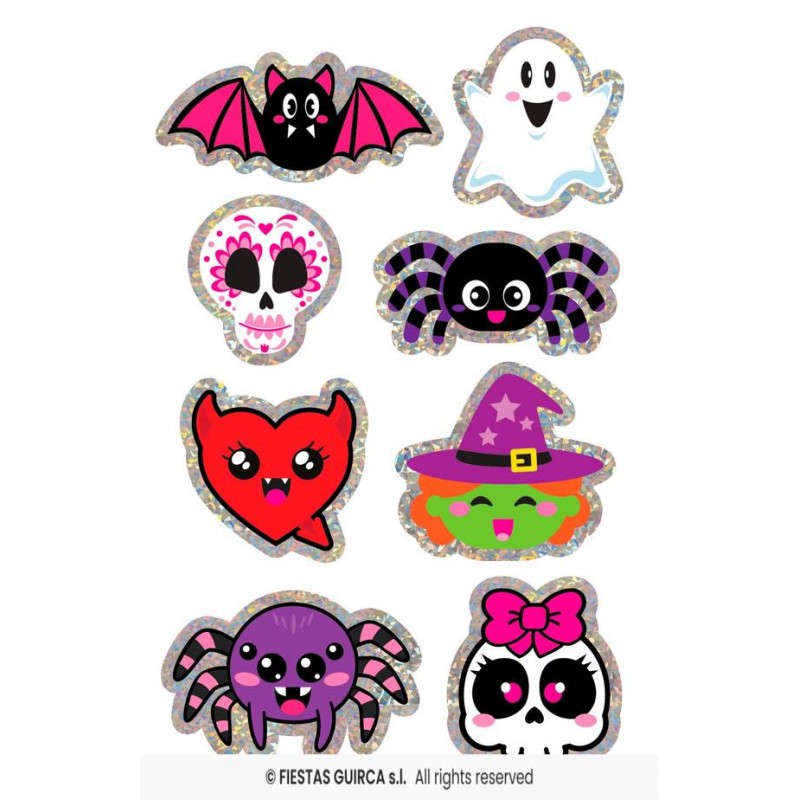 ADESIVI OLEOGRAFICI HALLOWEEN ass.ti