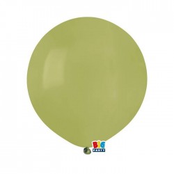 PALLONCINI LATTICE 19'' 48cm VERDE OLIVA 25pz