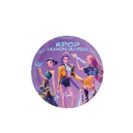 PIATTI DESSERT ø20cm K-POP HUNTRIX 8pz