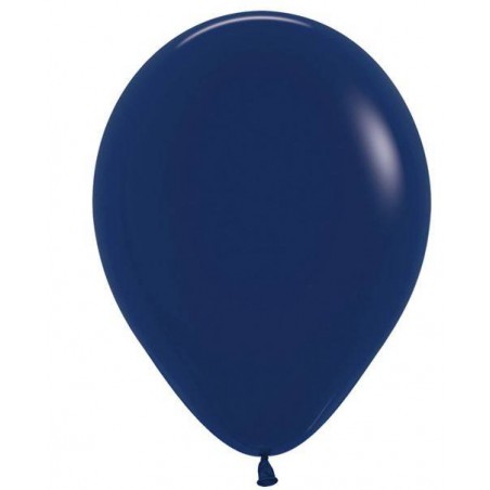 PALLONCINO LATTICE BLU NAVY 12 30cm 100pz