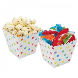 SWEETY BOX 6,5x8x6,5cm POIS MULTICOLOR 6pz