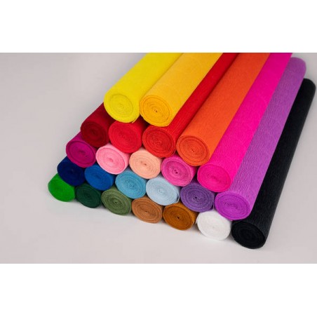 CARTA CRESPA gr.144 ROTOLO cm.50X250 BIANCO FABRIANO