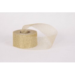 RETINA GLITTERATA mm50x20mt COL.102 ORO