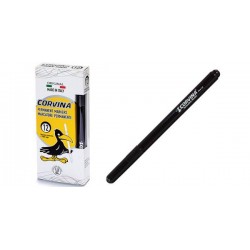 PENNARELLO CORVINA 1mm MARCATORE PERMANENTE NERO 12pz