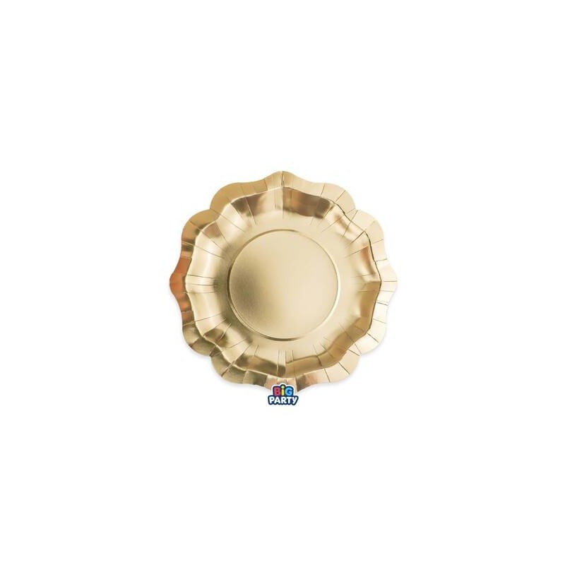 PIATTI PIANI ø25cm HARMONY GOLD 6pz