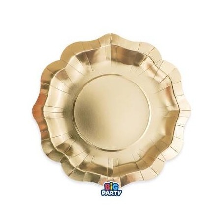 PIATTI PIANI ø25cm HARMONY GOLD 6pz