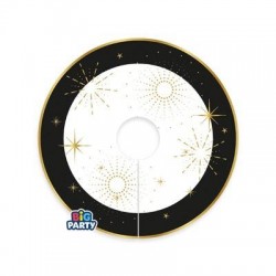 SEGNABICCHIERI 7x7cm HAPPY NEW YEAR 6pz
