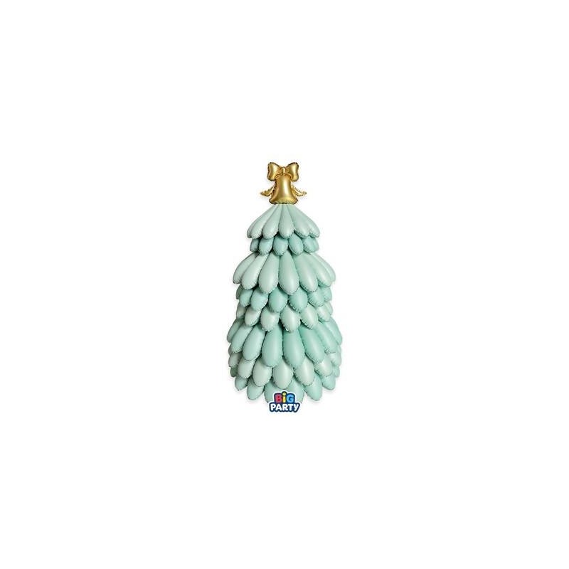 PALLONE MYLAR STEND UP 72x130cm CHIC CHRISTMAS TREE