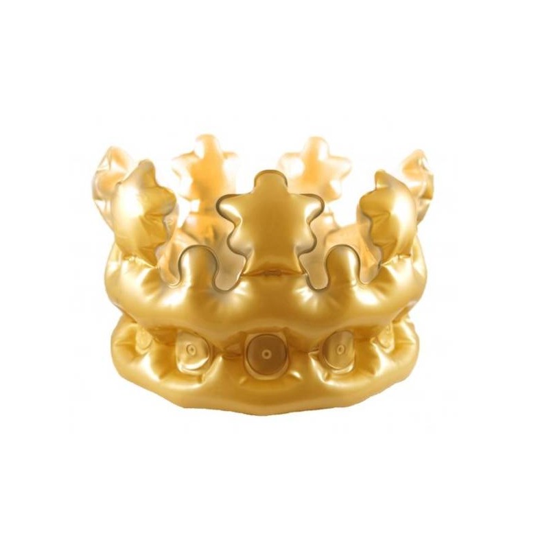 CORONA GONFIABILE ORO 33,5cm ADULTO