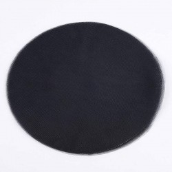 DISCHI TULLE FILE' ø23cm TONDI COLOR NERO 50pz