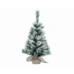 ALBERO MINI VANCOUVER INNEVATO ø24cm H.35cm VERDE