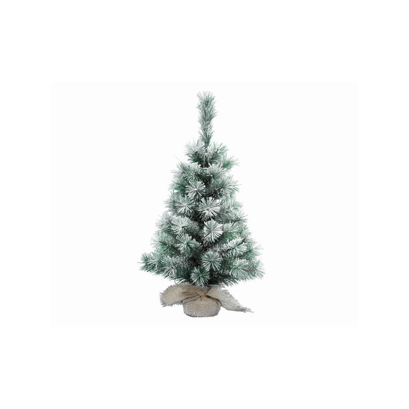 ALBERO MINI VANCOUVER INNEVATO ø24cm H.35cm VERDE