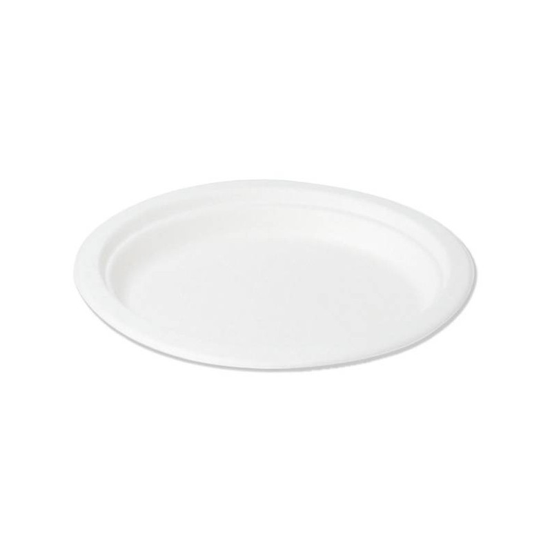 PIATTI OVALI POLPA 32x25,5cm BIO COMPOSTABILI 25pz CROWN CHEF