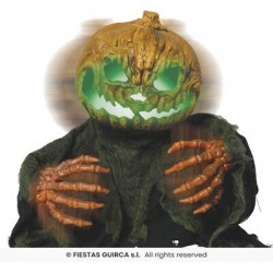 ZUCCA CON MOVIMENTO LUCE E SUONI 50cm