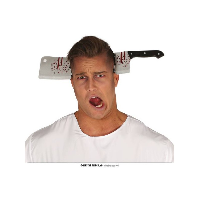 CERCHIETTO COLTELLO MACELLAIO INSANGUINATO