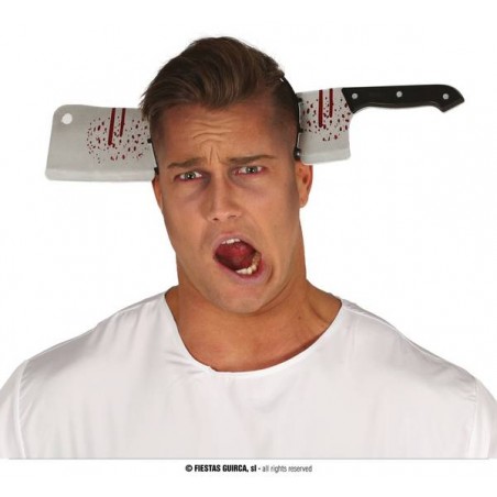 CERCHIETTO COLTELLO MACELLAIO INSANGUINATO