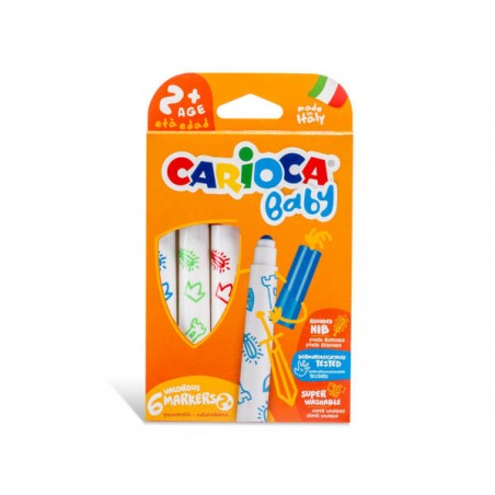 CARIOCA BABY PENNARELLI +2 6pz