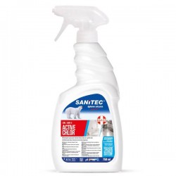 ACTIVE CHLOR DETERGENTE SGRASSANTE CLORINATO 750ml SANITEC