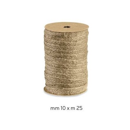 FETTUCCIA JUTA mm10x25mt